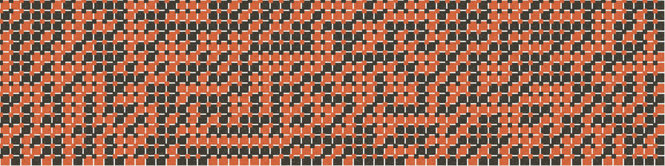 Abstract Geometric Pattern generative computational art illustration