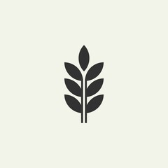 Wheat logo design
