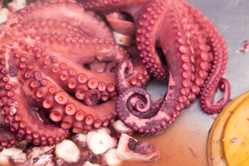 Pulpo cocido