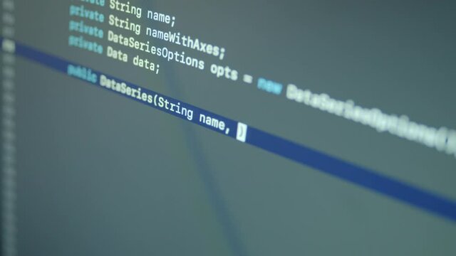 Java Machine Learning Code Typing