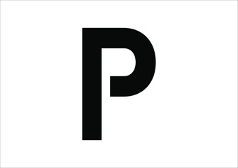 P logo design concept, P Logo Design Template Vector Graphic