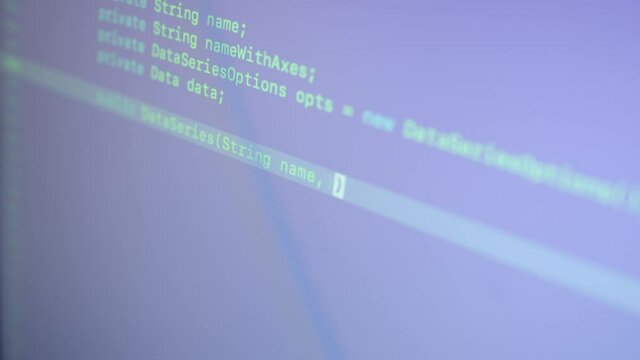 Java Machine Learning Code Typing