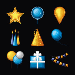icons birthday party