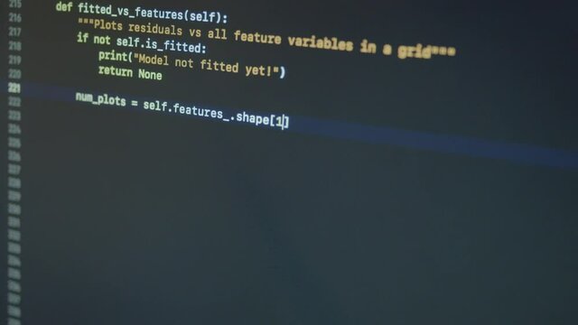 Python Machine Learning Code Typing