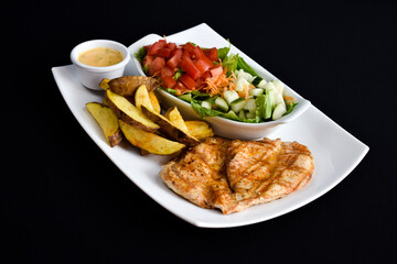 Comida mexicana y texana para restaurante
