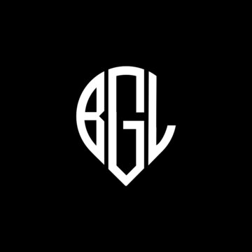 BGL letter logo design on black background. 
BGL circle letter logo design with ellipse shape.
BGL creative initials letter logo concept.BGL logo vector. 