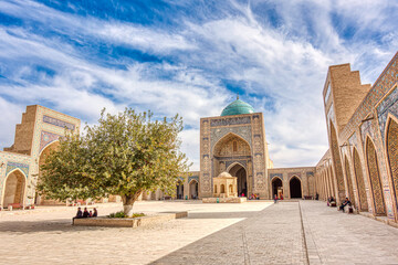 Fototapeta na wymiar Bukhara Landmarks, Uzbekistan, HDR Image