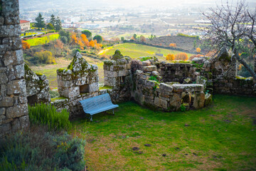 Path to the Castelo de Monterrei
