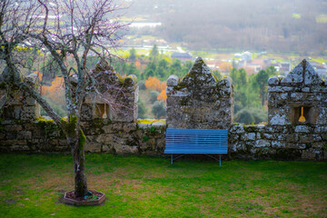 Path to the Castelo de Monterrei