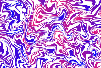 Abstract bright multicolored background. Liquid marble mixed oil paints