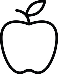 Apple Vector Icon Desing Illustration