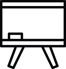 Chalkboard Vector Icon Desing Illustration © Graphixs Art