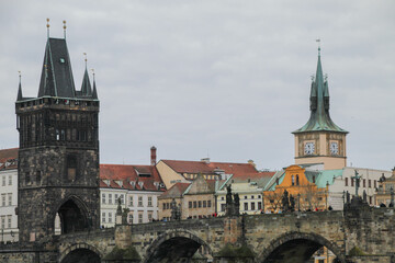 Fototapeta na wymiar Ponte Carlo Praga