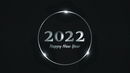 happy New Year 2022 vector background download