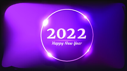 happy New Year 2022 vector background download