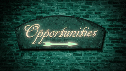 Street Sign to Opportunities