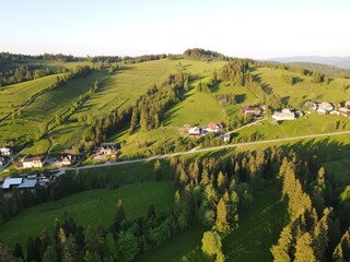 Naklejka premium z drona