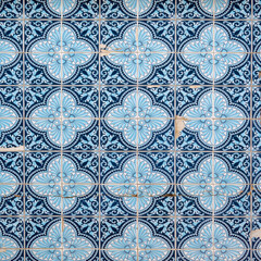 Typical azulejo artwork of Portugal