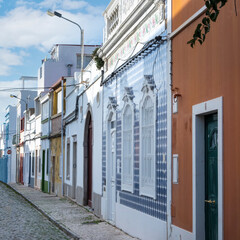 Typical architecture of Algarve buildings