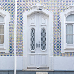 Typical architecture of Algarve doors