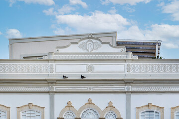 Typical architecture of Algarve buildings