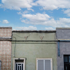 Typical architecture of Algarve buildings