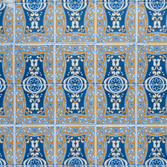 Typical azulejo artwork of Portugal