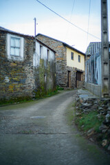 Fototapeta na wymiar former village of Parada da Serra