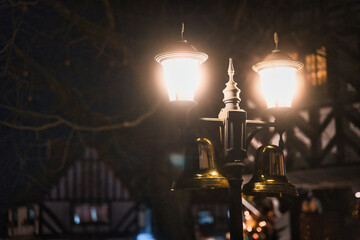 クリスマスの街灯