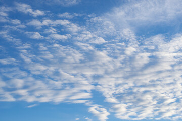 Fototapeta premium beautiful clouds in the blue sky