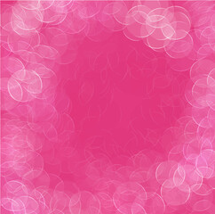 Abstract Pink bokeh background