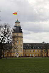 Karlsruhe palace, Baden-Württemberg Land, Germany	