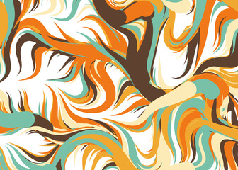 Abstract Perlin Noise Geometric Pattern generative computational art illustration
