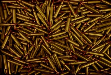 pile of bullets