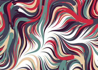 Abstract Perlin Noise Geometric Pattern generative computational art illustration