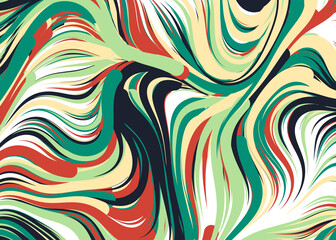Abstract Perlin Noise Geometric Pattern generative computational art illustration