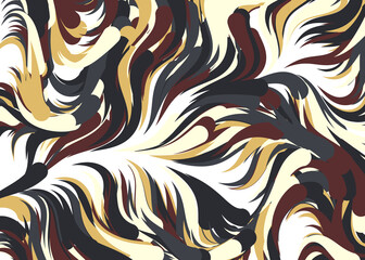 Abstract Perlin Noise Geometric Pattern generative computational art illustration
