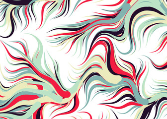 Abstract Perlin Noise Geometric Pattern generative computational art illustration