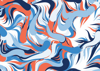 Abstract Perlin Noise Geometric Pattern generative computational art illustration