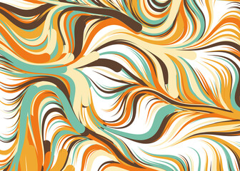 Obraz premium Abstract Perlin Noise Geometric Pattern generative computational art illustration
