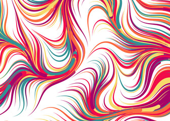 Abstract Perlin Noise Geometric Pattern generative computational art illustration