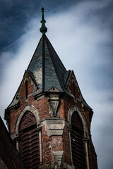 Fototapeta na wymiar Church steeple.