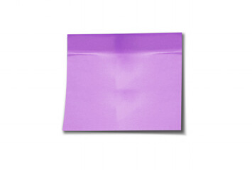 Note Isolated on a white