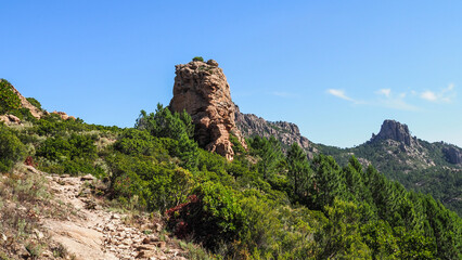 The GR 20 is a GR footpath that crosses the Mediterranean island of Corsica running approximately north-south.