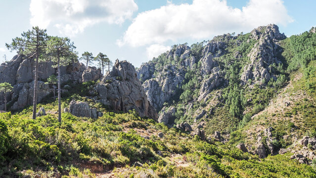 The GR 20 is a GR footpath that crosses the Mediterranean island of Corsica running approximately north-south.