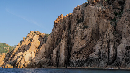 Corsica is the fourth-largest island in the Mediterranean and lies southeast of the French mainland.