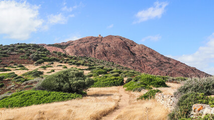 Corsica is the fourth-largest island in the Mediterranean and lies southeast of the French mainland.