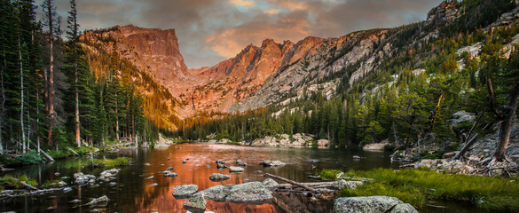 landscape in the mountains