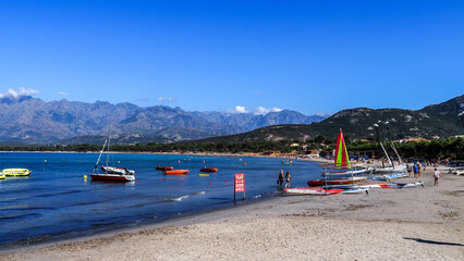 Corsica is the fourth-largest island in the Mediterranean and lies southeast of the French mainland.