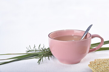 natural cinnamon tea, cloves, rosemary and lemon grass